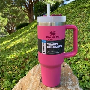 STANLEY 40 oz ADVENTURE QUENCHER Travel Tumbler AZALEA (PINK) - NEW SUMMER 2022